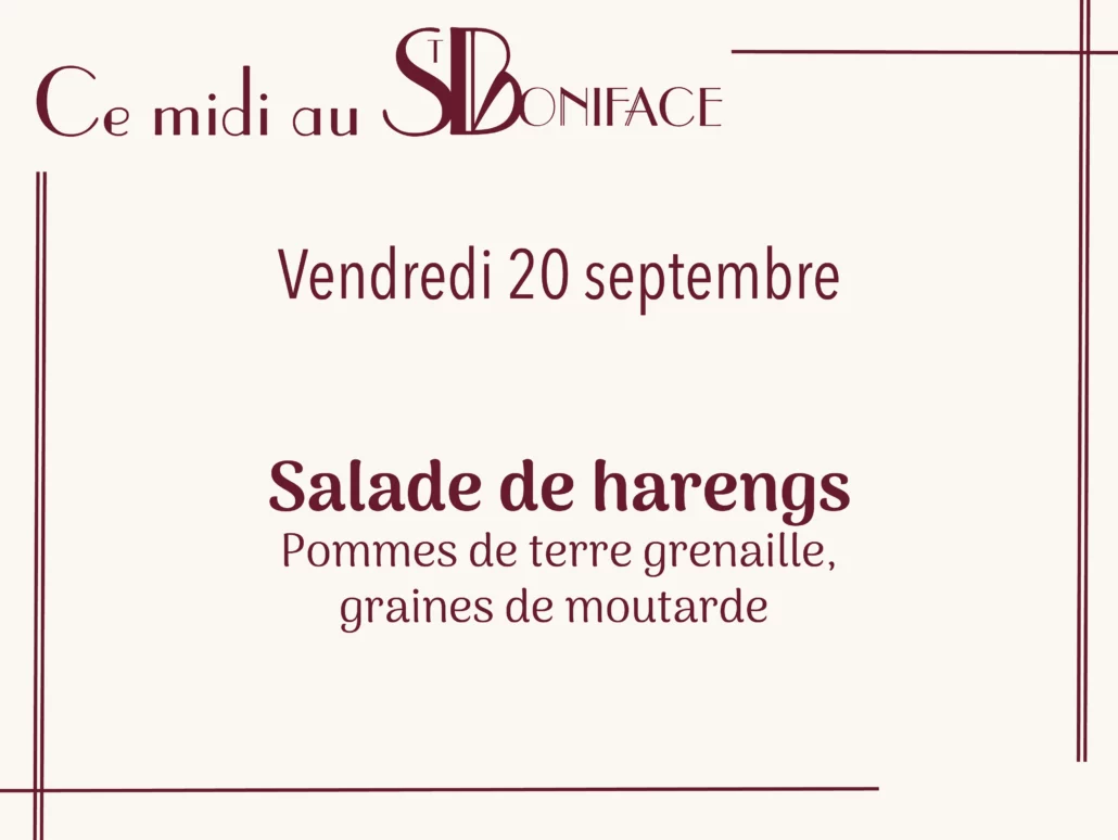 Salade de harengs