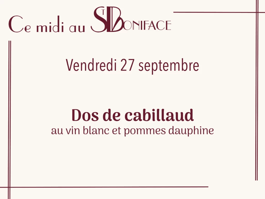 Dos de cabillaud