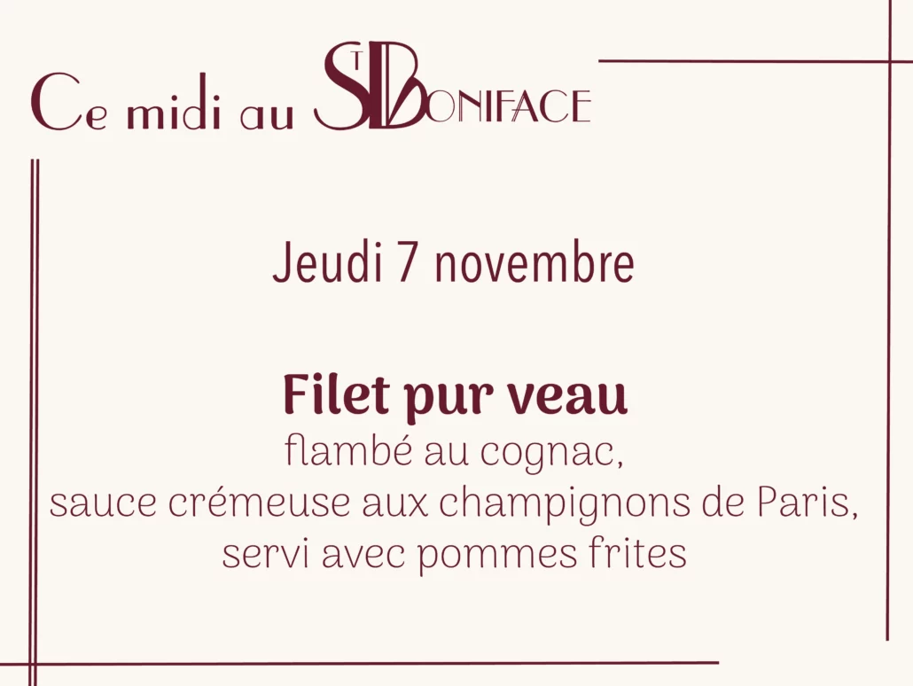 Filet pur veau