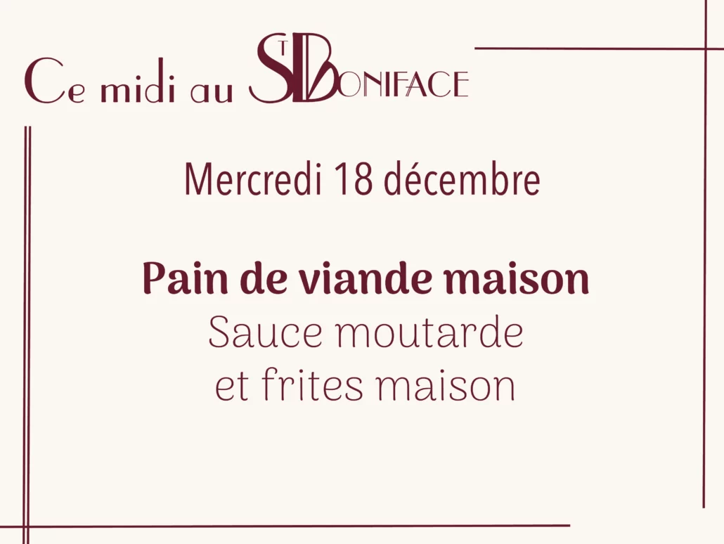 Pain de viande maison - Bruxelles