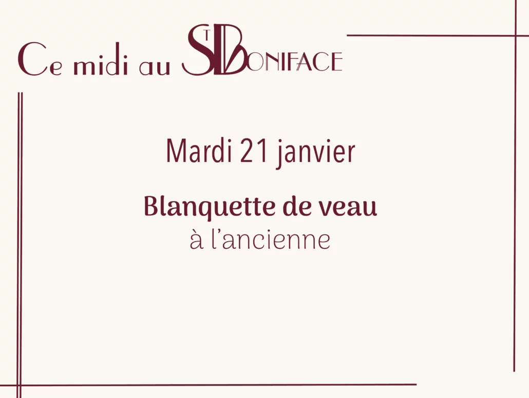 blanquette de veau à l'ancienne