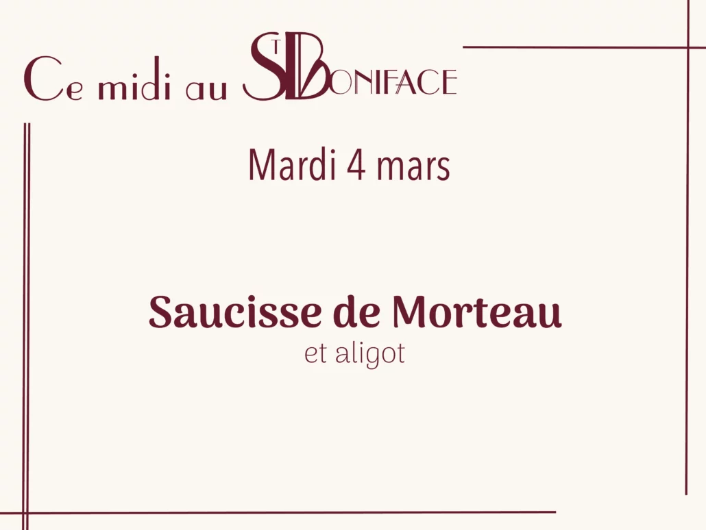 Saucisse de Morteau et aligot