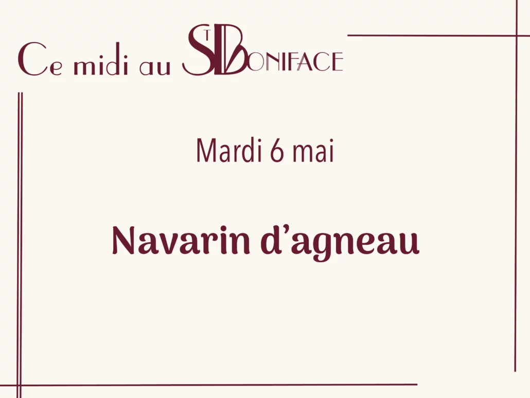Navarin d'agneau