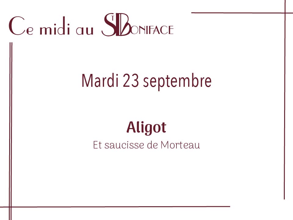Aligot et saucisse de Morteau